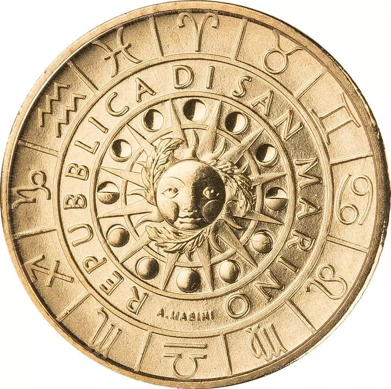 5 euros Saint-Marin Signe astrologique Balance 2020