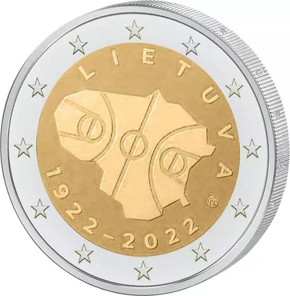 2 Euro Lituanie 100 ans de basketball 2022