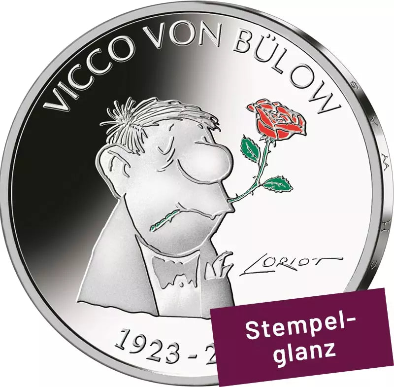 Pièce de 20 euros, Allemagne, 100e anniversaire de Vicco von Bülow 2023 - État neuf