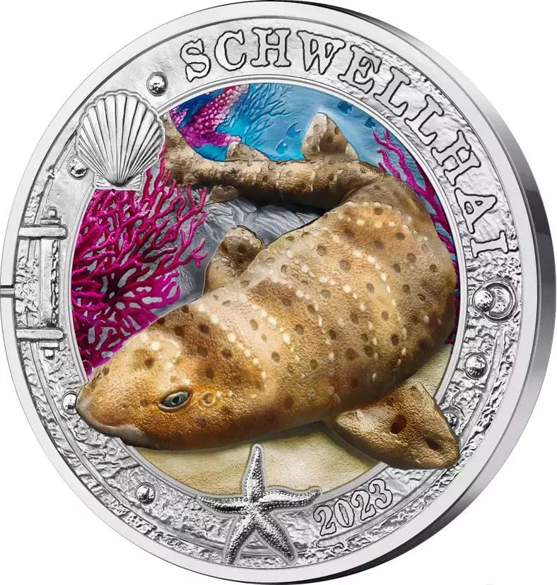 3 Euro Austria Luminous Marine Worlds - Requin-houle 2023