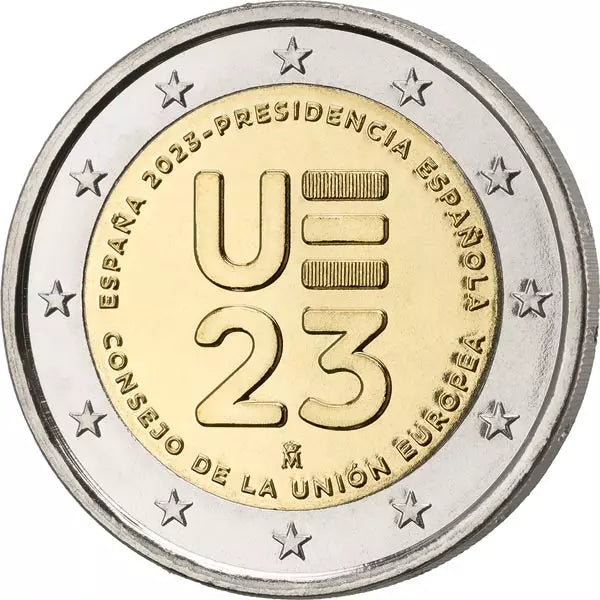 2 euros Espagne Présidence du Conseil de l'UE 2023