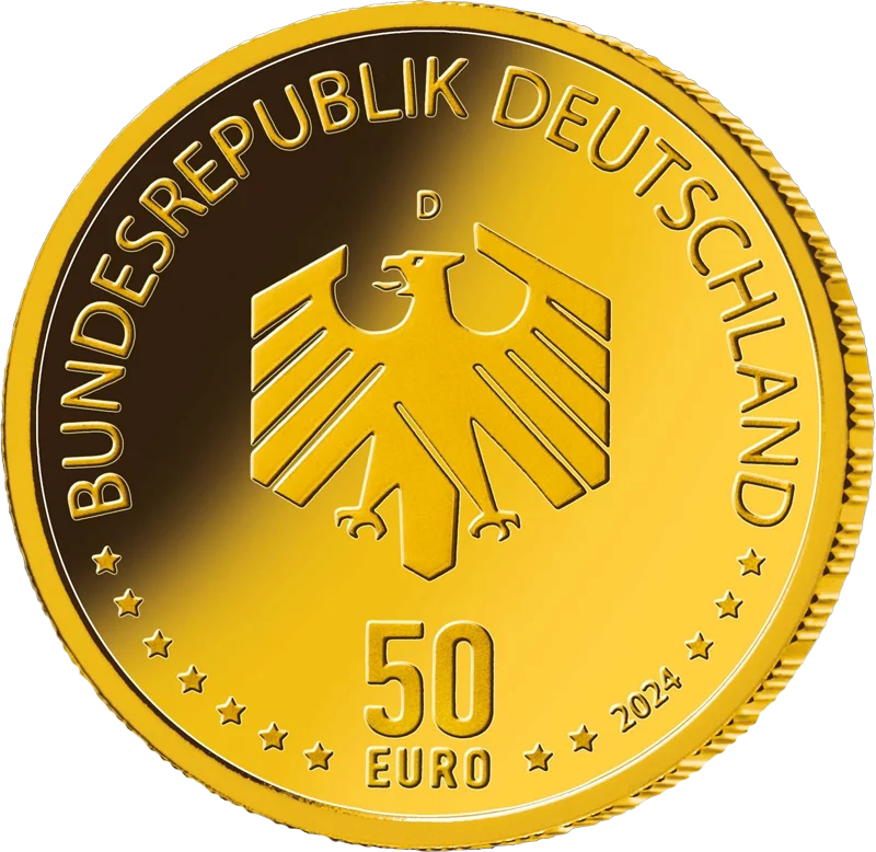5 x 50 euros République fédérale d'Allemagne Mobilité 2024 État neuf (A - J)