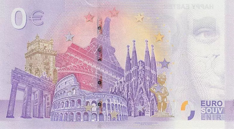 Billet de 0 euro Musée océanographique de Monaco - Tortue