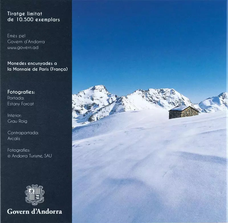 Coffret de pièces en euros Andorre 2023