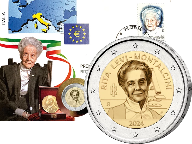 2 euros Numiscover Italie Levi Montalcini 2024