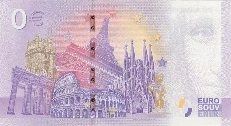 Billet de 0 euro France Opéra Garnier 2024
