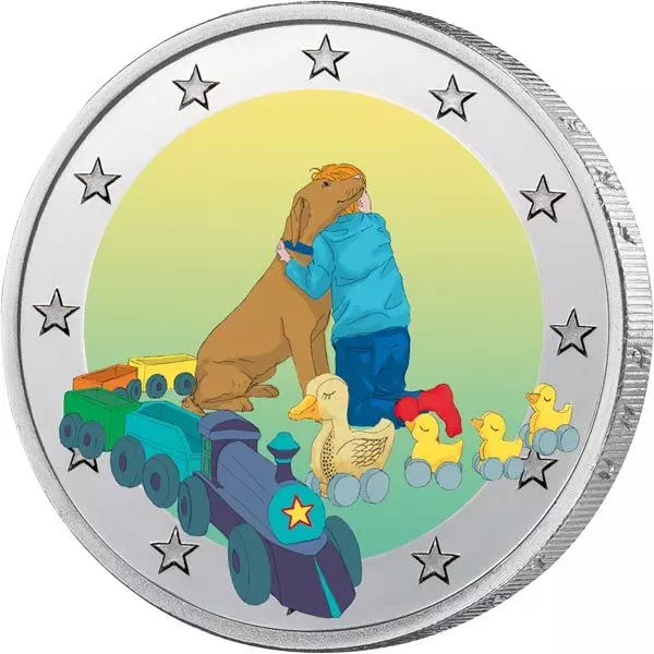 Édition Artiste 2 Euros Moments d'Amour