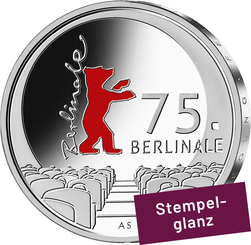 Pièce de 20 euros Allemagne 75e Berlinale 2025 État neuf