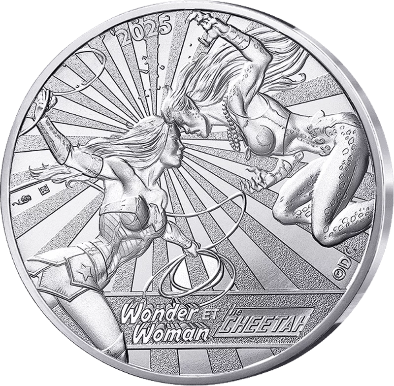 10 euros France Wonder Woman et Cheetah 2025