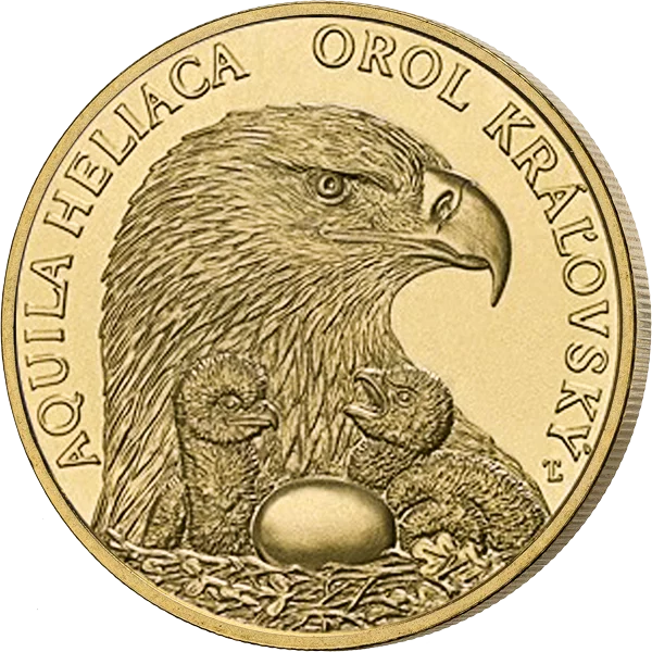 5 euros Slovaquie Flore et faune - Aigle impérial 2025