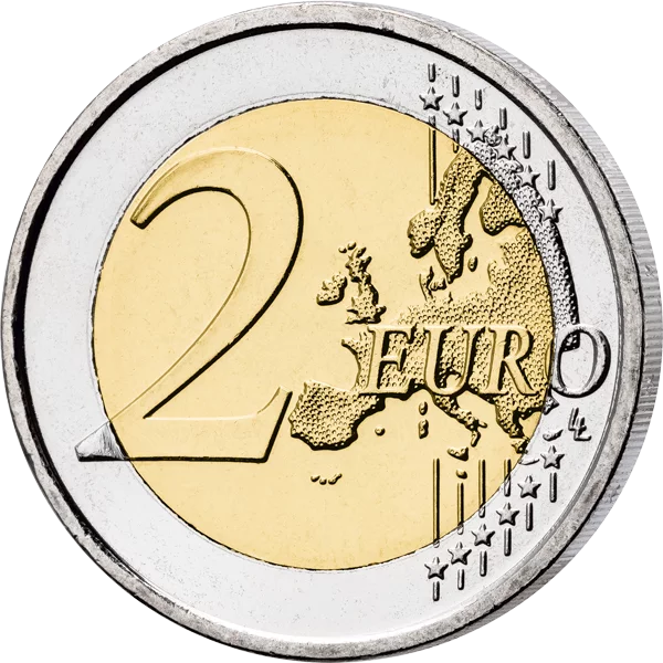 Pièce de monnaie bulgare de 2 euros en circulation - Paissi par Hilandar 2026