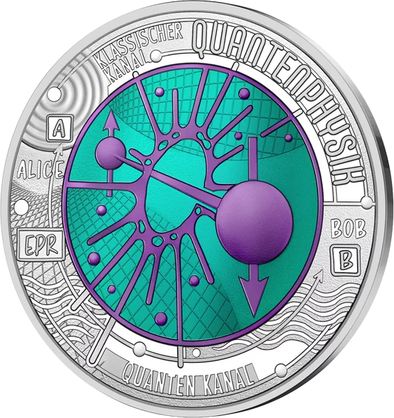 25 euros Autriche Physique quantique 2026