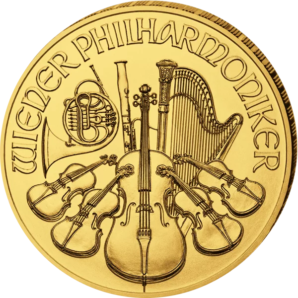 Pièce d'or de 1/2 once Autriche Philharmonique de Vienne 2026