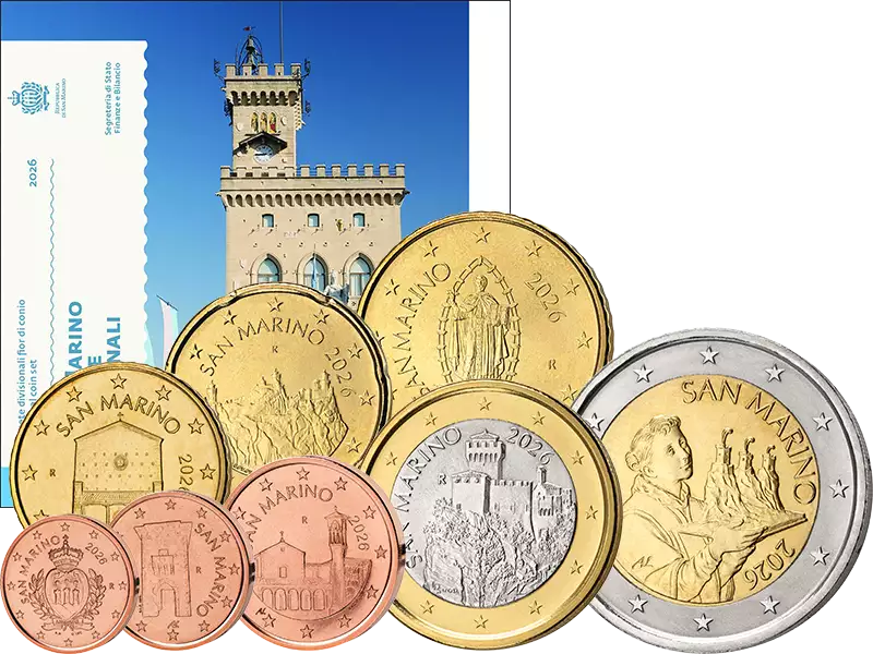 Série de pièces en euros de Saint-Marin 2026
