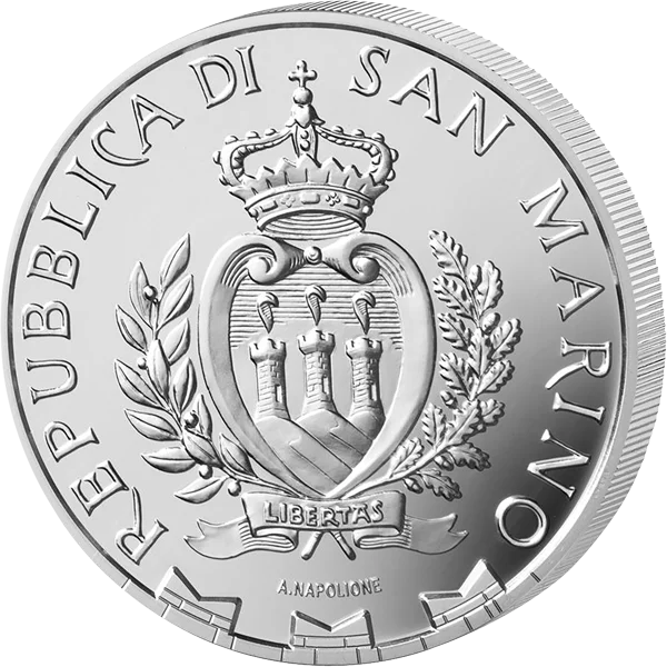 10 euros Saint-Marin 350e anniversaire de la mort de Rembrandt van Rijn 2019