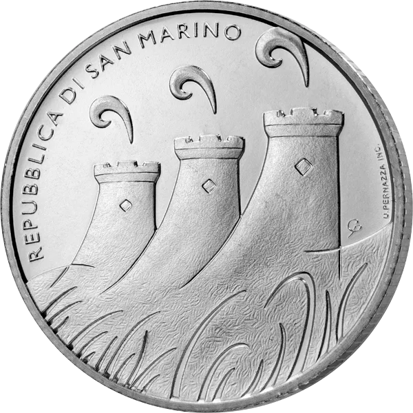 5 euros Saint-Marin Protection de la faune sauvage de Saint-Marin - Gecko 2023