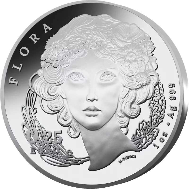 0,25 euro Italie Flore et Faune - Le Lys 2026