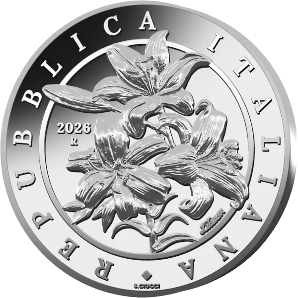 0,25 euro Italie Flore et Faune - Le Lys 2026