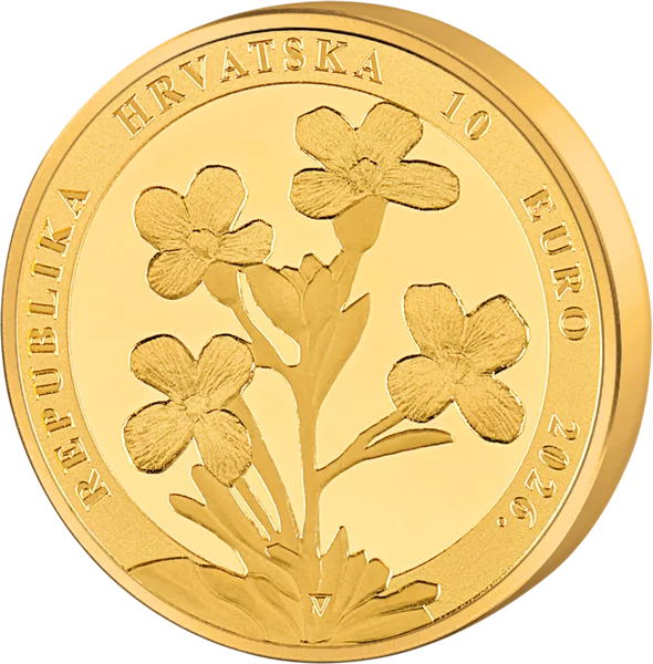 10 euros Croatie Reine Jelena 2026