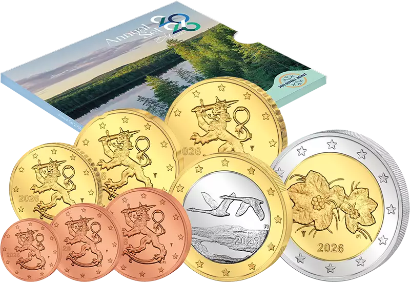 Coffret de pièces en euros Finlande 2026