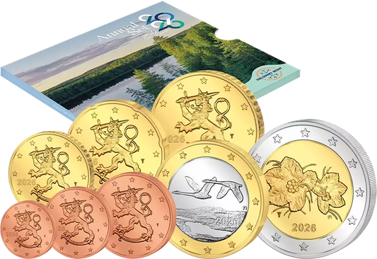 Coffret de pièces en euros Finlande 2026