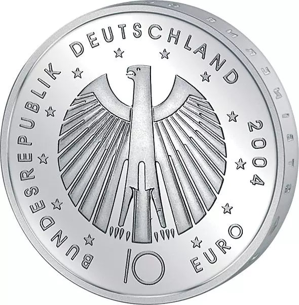 10 Euro Allemagne Coupe du Monde FIFA (2e version) 2004 Épreuve