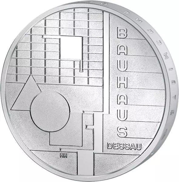 10 Euro BRD Bauhaus Dessau 2004 Plaque Polie (A)