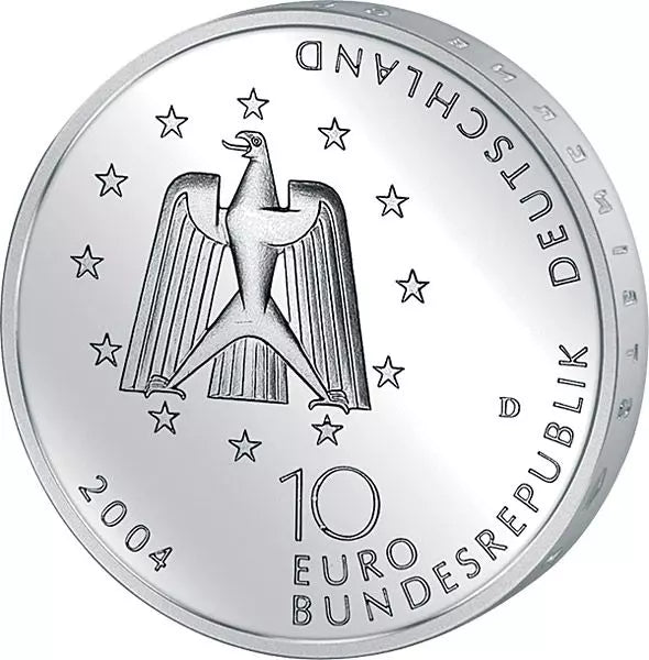 Preuve de 10 euros BRD Columbus Station spatiale internationale ISS 2004