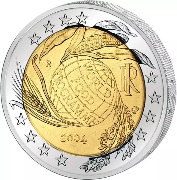 2 euros Italie Programme alimentaire mondial 2004