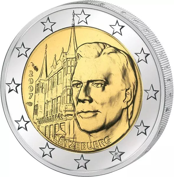 2 euros Luxembourg Palais Grand-Ducal 2007
