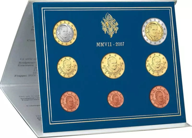 Série de pièces en euros du Vatican 2007