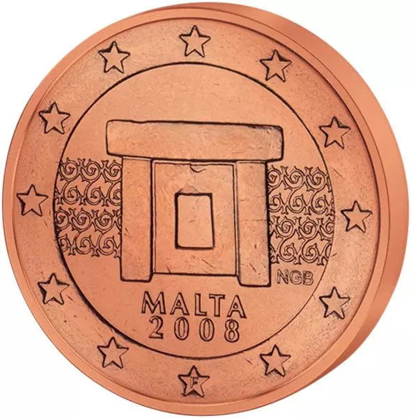 Coffret de pièces en euros Malte