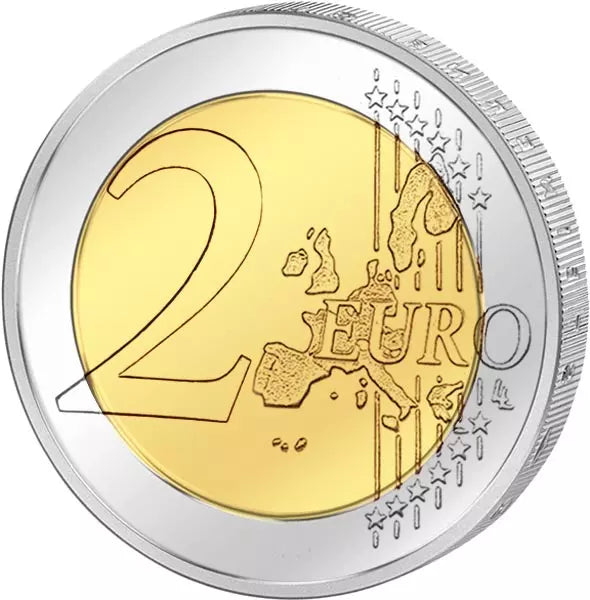 2 euros au Vatican pour le 80e anniversaire de Benoît XVI. 2007