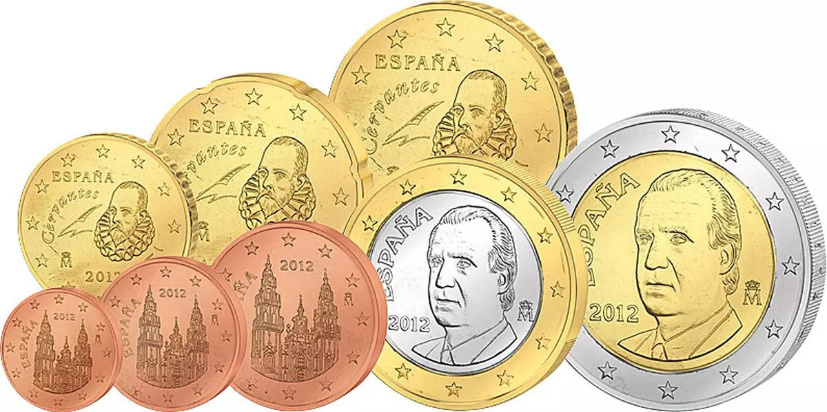 Coffret de pièces en euros Espagne