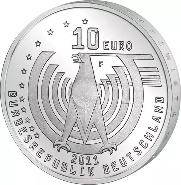 10 euros République fédérale d'Allemagne 125 ans de l'automobile 2011 Preuve