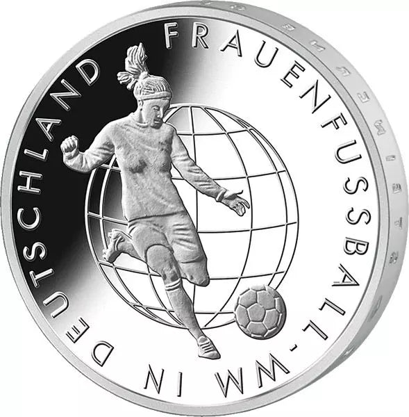 5x10 Euro Allemagne Coupe du Monde Féminine 2011 Preuve (A - J)