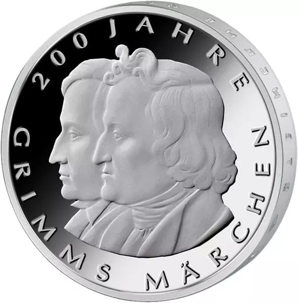 10 euros Allemagne 200 ans de contes de Grimm 2012 Preuve
