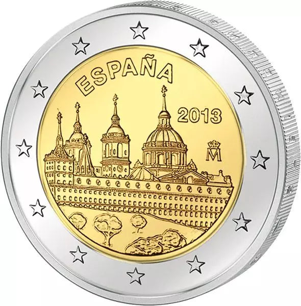 2 euros Espagne Palais de l'Escurial 2013