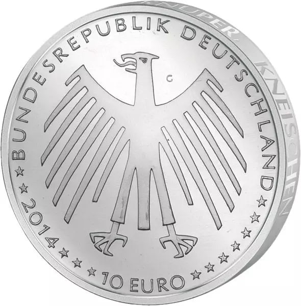 Pièce de 10 euros de la République fédérale d'Allemagne, Contes de Grimm, Hansel et Gretel, 2014, état neuf