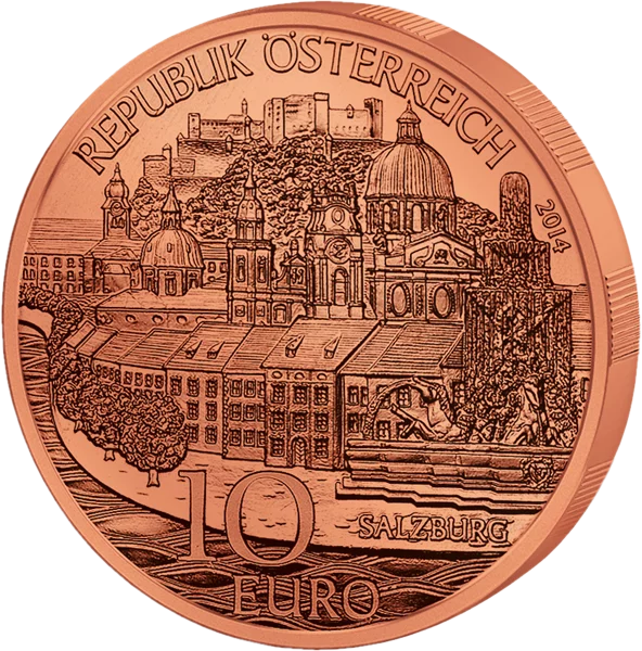 10 Euro Autriche Salzbourg 2014