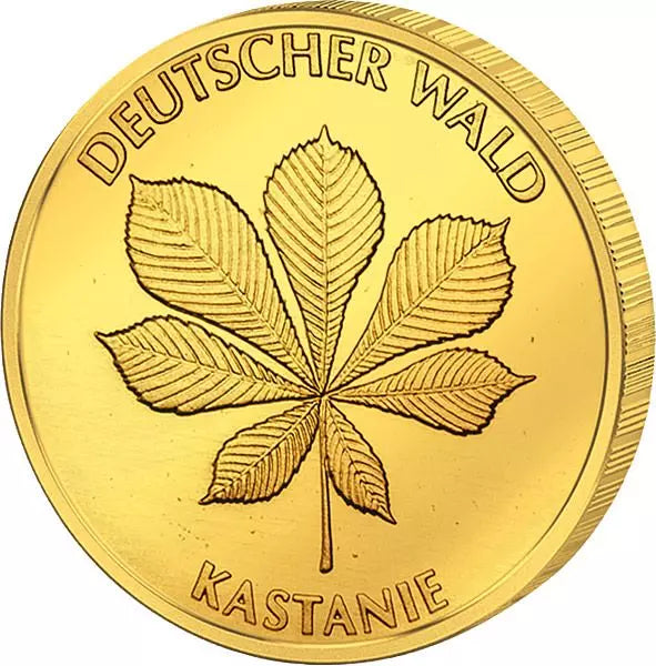 20 euros Allemagne Châtaigne des forêts allemandes 2014 État neuf Excellent