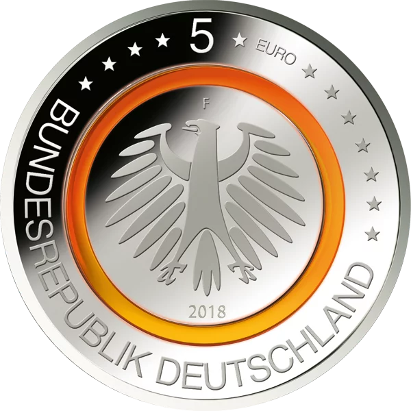 5 x 5 Euro BRD Zone Subtropicale 2018