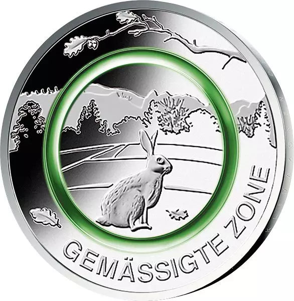 5 euros RFA Zone Tempérée 2019 Proof