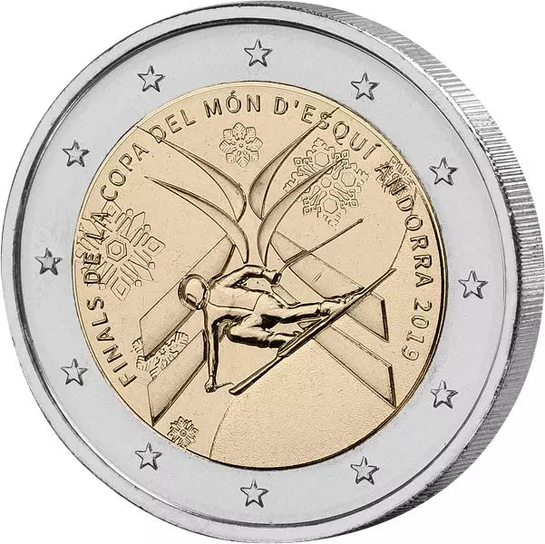 Finale de la Coupe du monde de ski alpin d'Andorre 2019 (2 euros)
