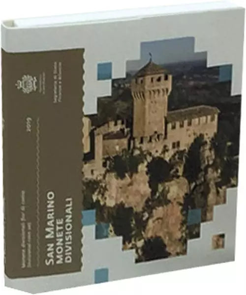 Coffret de pièces de monnaie en euros de Saint-Marin 2019