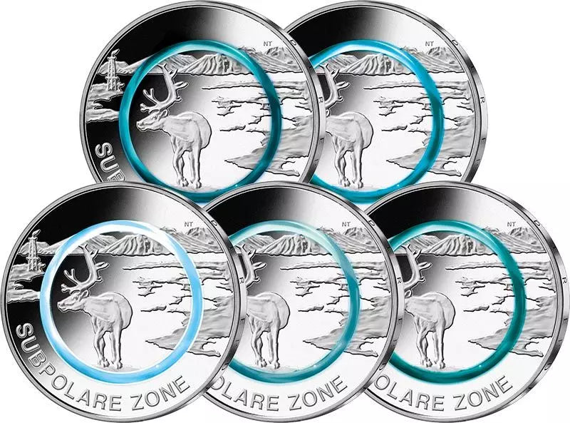 5x5 Euro BRD Zone subpolaire 2020 Preuve (A - J)