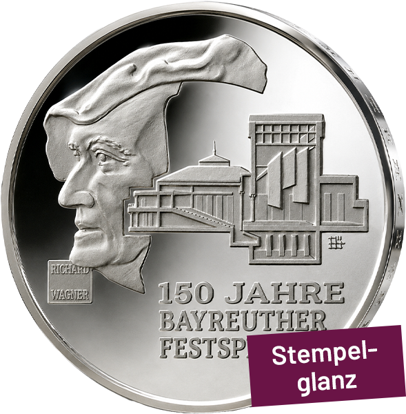 Service des nouveaux produits : Pièces commémoratives en argent de la République fédérale d’Allemagne en état neuf.