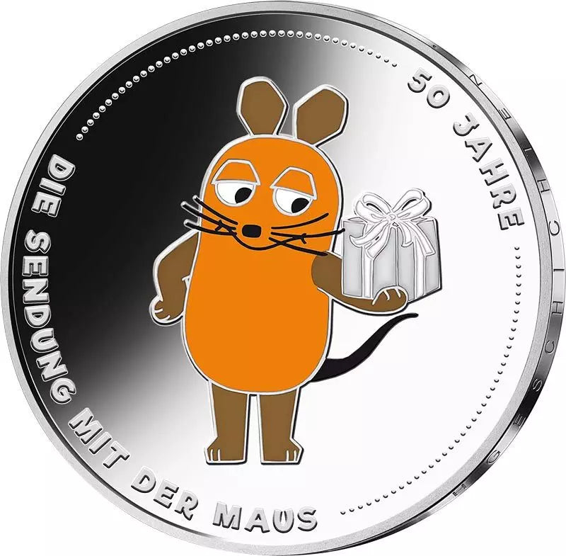 20 Euro BRD Sendung mit der Maus 2021 Poli Record