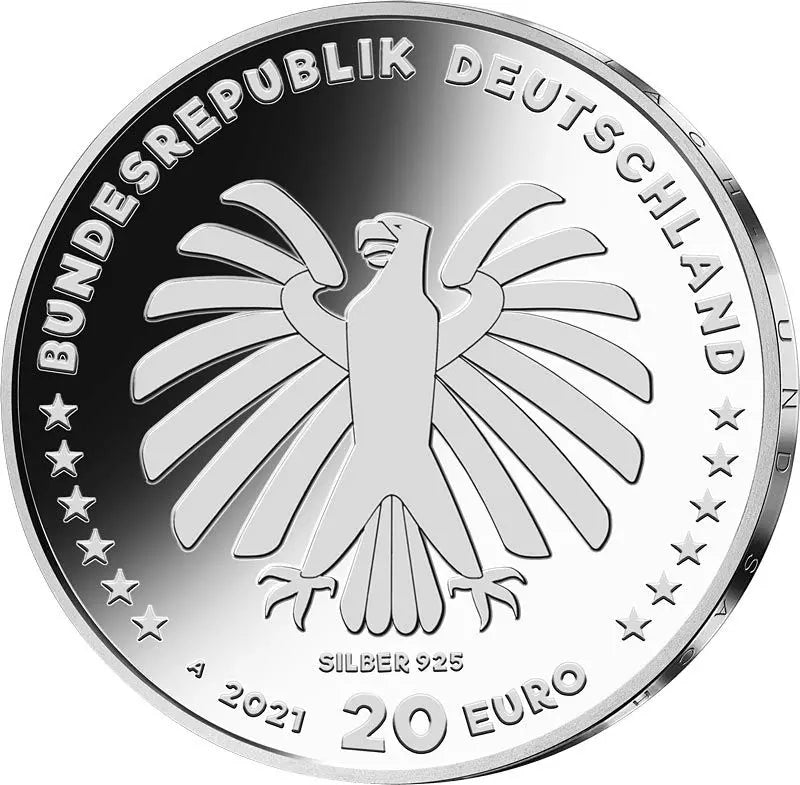 20 Euro BRD Sendung mit der Maus 2021 Poli Record