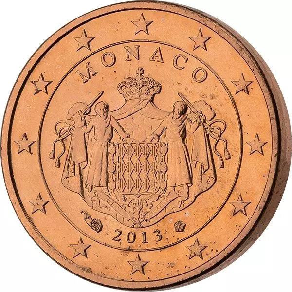 Série de pièces en euros Monaco 2006-2022